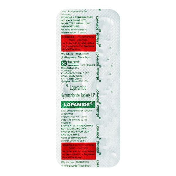 Lopamide 2mg Tablet 10'S