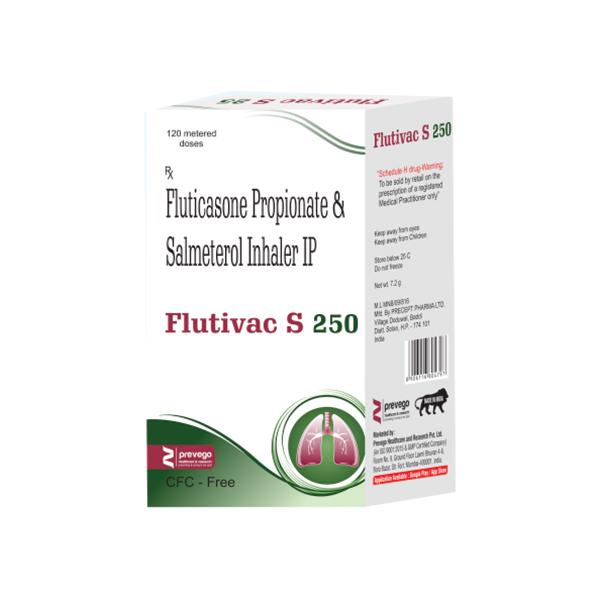 FLUTIVAC S 250 Inhaler 1's