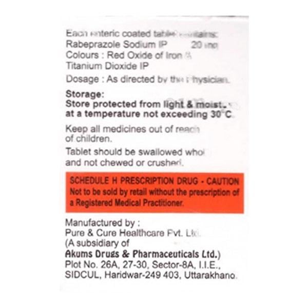 ARORAB 20mg Tablet 10's