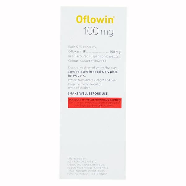 OFLOWIN 100mg Suspension 60ml