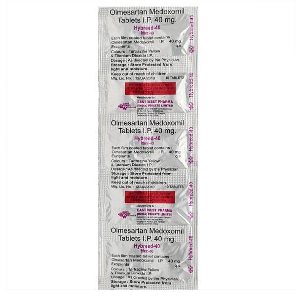 Hybreed 40mg Tablet 10'S