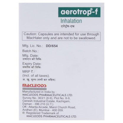 Aerotrop F Capsule 15'S