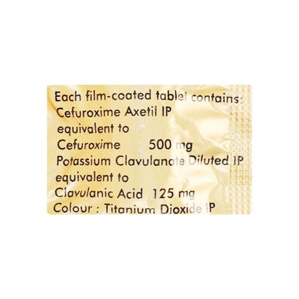 PULMOCEF CV 500mg Tablet 10's