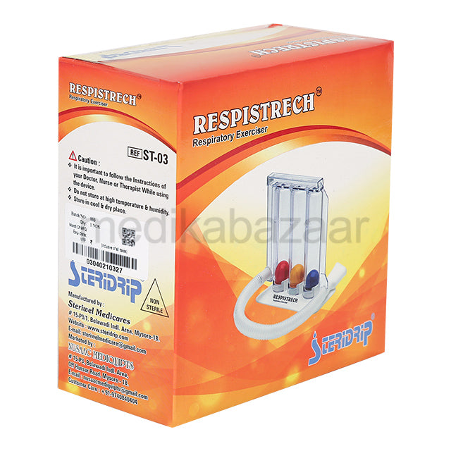 Steridrip Respistrech Spirometer