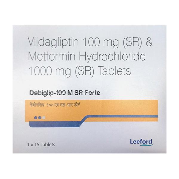 DEBIGLIP 100 M SR FORTE Tablet 15's