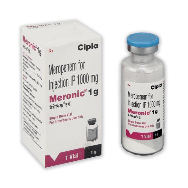 Meronic 1gm Injection 1's