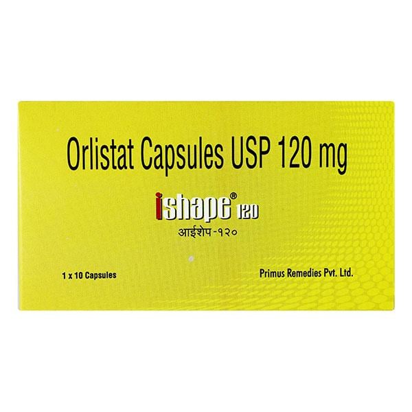Ishape 120mg Capsule 10'S