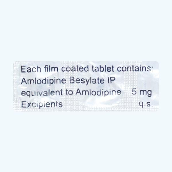 Amlodac 5mg Tablet 30'S
