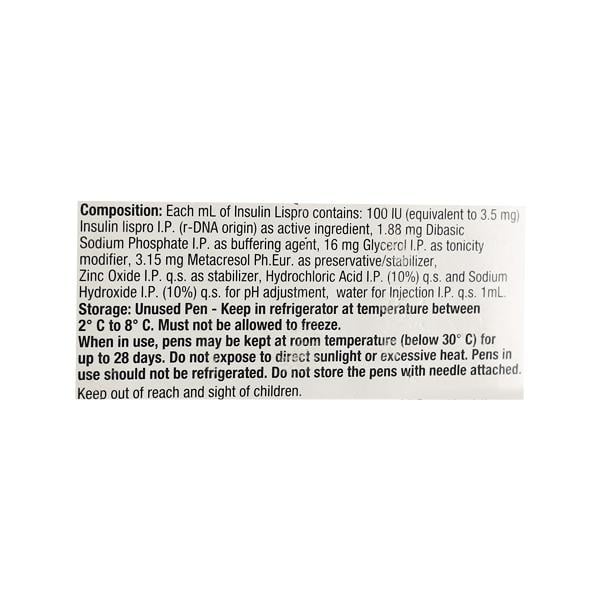 EGLUCENT RAPID KWIK 100iu Pen(Dispo) 3ml