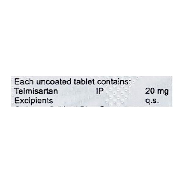 TELVERGE 20mg Tablet 10's