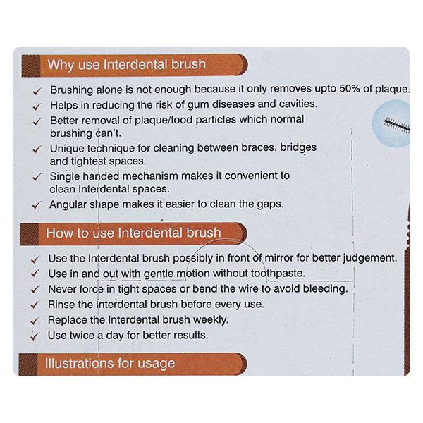 CLOHEX NS INTERDENTAL Brush 6's