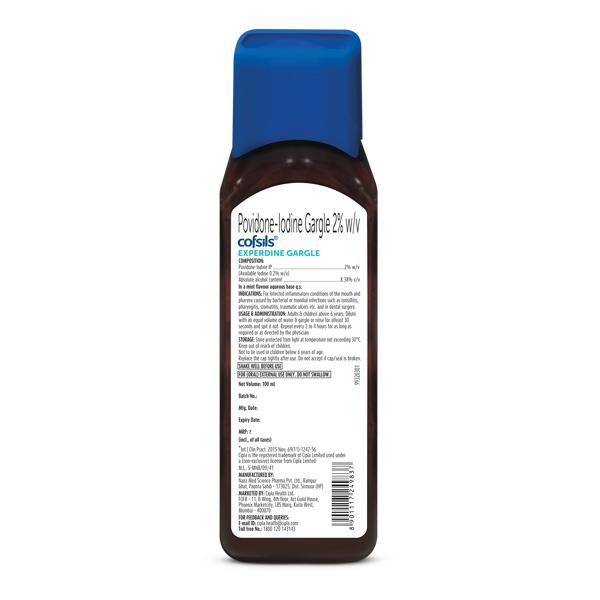 COFSILS EXPERDINE Gargle 100ml