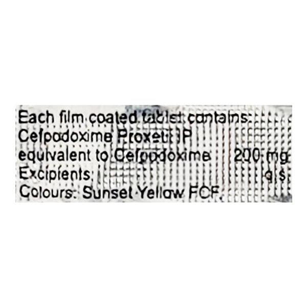 Cepodem 200mg Tablet 10'S