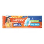 Whisper Choice Wings Sanitary Pads Regular 6 Count