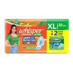 Whisper Choice Ultra Wings Sanitary Pads XL 20 Count