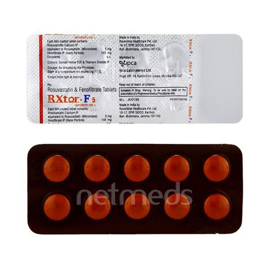 Rxtor F 5mg Tablet 10'S