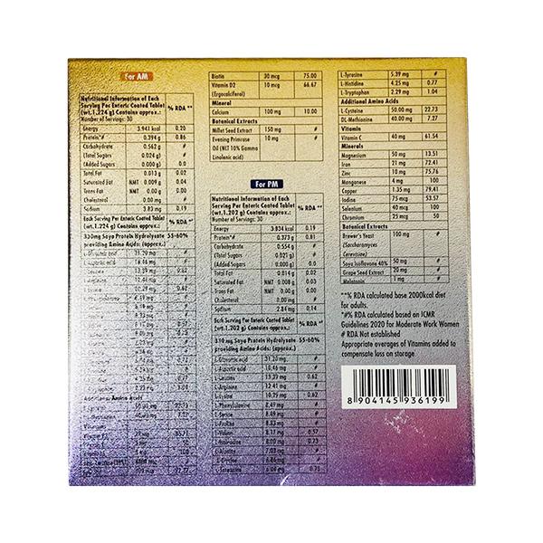 FOLLIHAIR AM/PM Gluten Free Tablet 20's