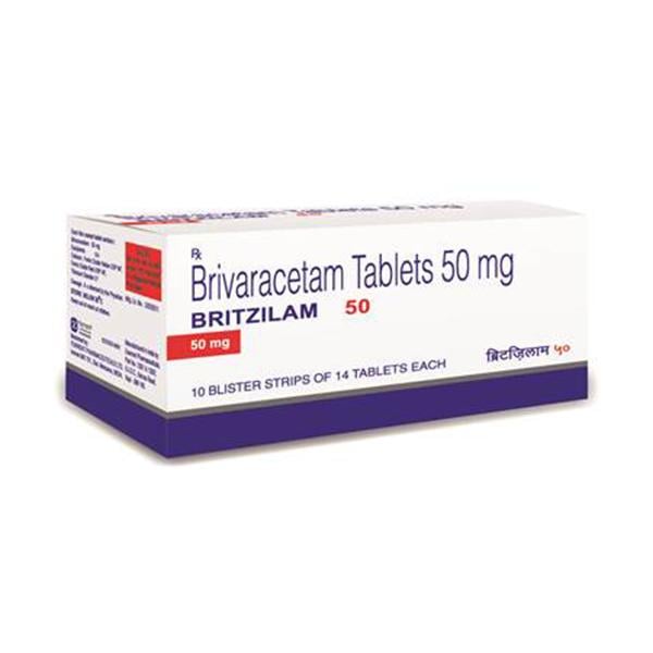 BRITZILAM 50 Tablet 14's