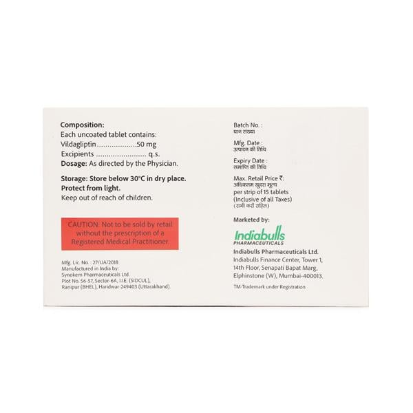 IBVILDA 50mg Tablet 15's