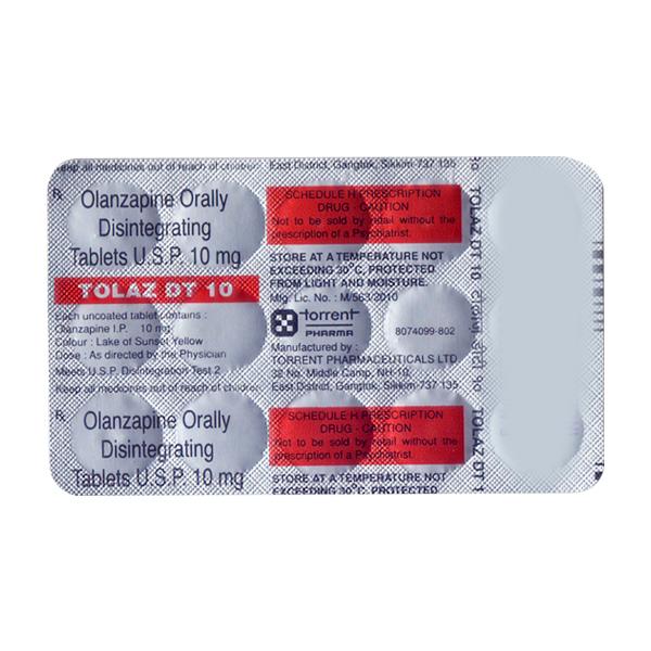 TOLAZ DT 10mg Tablet 15's