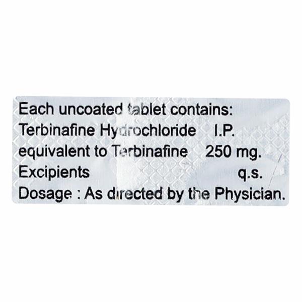 Teraderm 250mg Tablet 10'S
