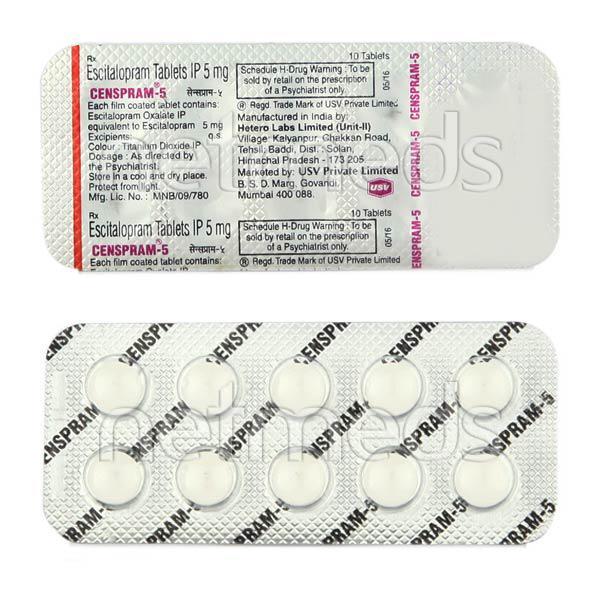 Censpram 5mg Tablet 10'S