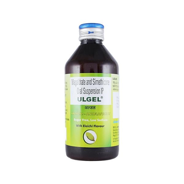 ULGEL ELAICHI FLAVOUR Sugar Free Low Sodium Oral Suspension 200ml