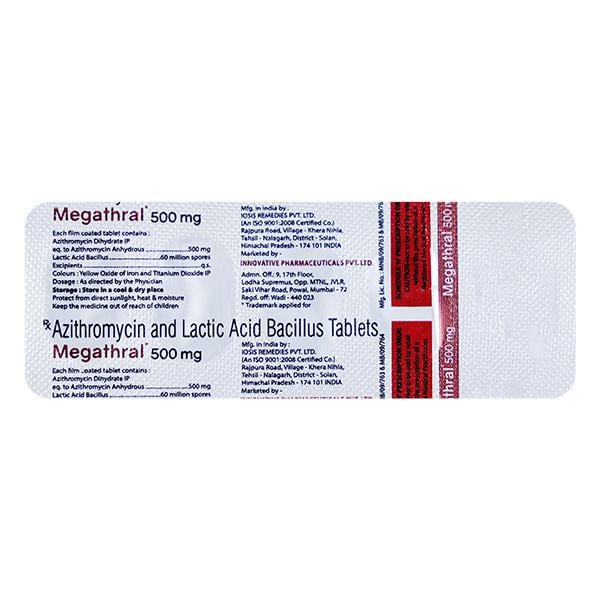 MEGATHRAL 500mg Tablet 5's