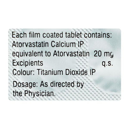 Storvas 20mg Tablet 15'S