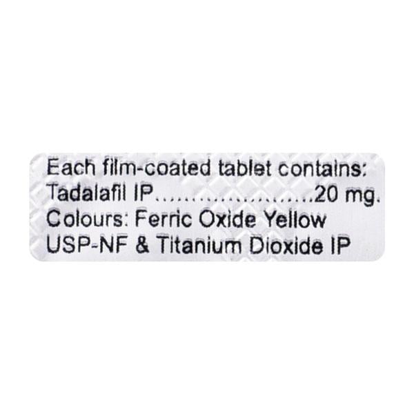 Tadact 20mg Tablet 10'S