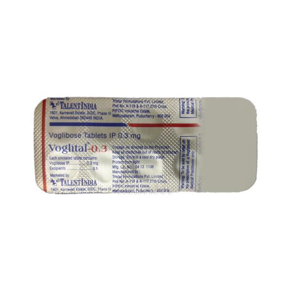 Voglital 0.3mg Tablet 10'S