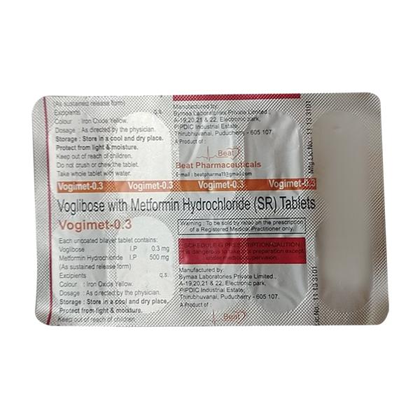 VOGIMET 0.3 Tablet 10's