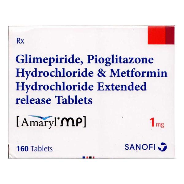 AMARYL MP 1mg Tablet 20's
