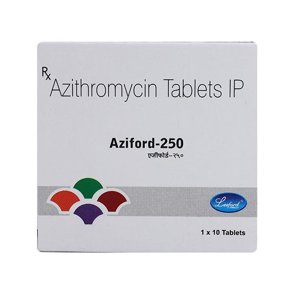 AZIFORD 250 Tablet 10's