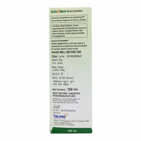 BULKOBEST LEMON FLAVOR Oral Solution 160ml