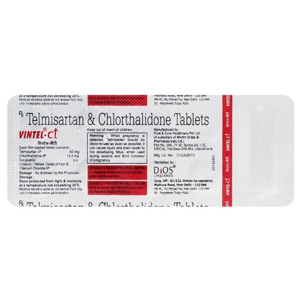 VINTEL CT 40mg Tablet 10's