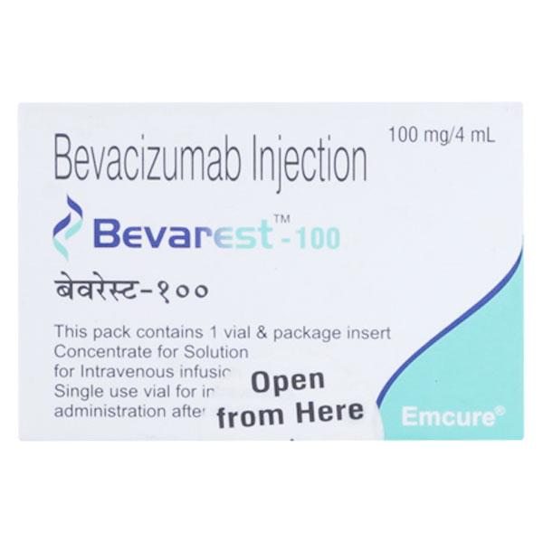 Bevarest 100mg Injection 1'S