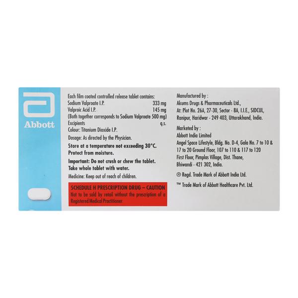 Epilex Chrono 500Mg Tablet 15's