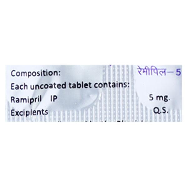 RAMIPIL 5 Tablet 10's