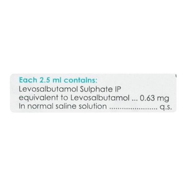 Levolin 0.63mg Respule 5X2.5ml