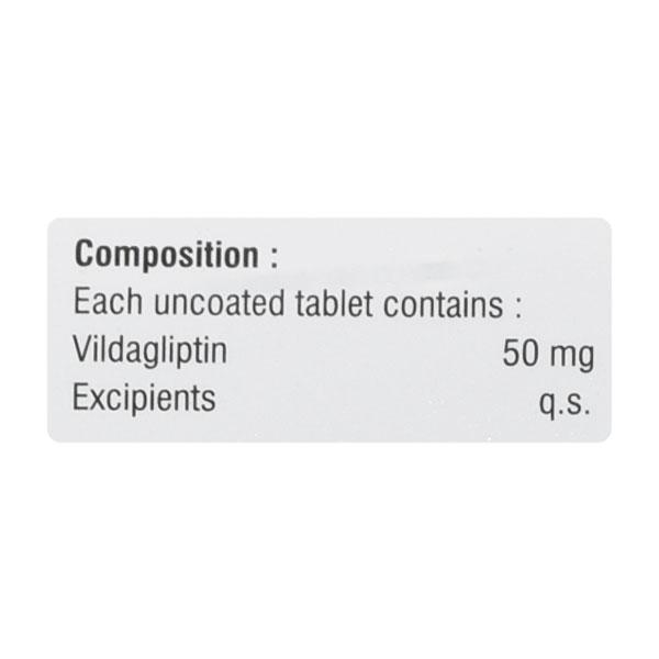 VIGLIPTIN 50 Tablet 15's