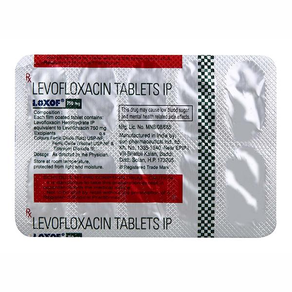 Loxof 750mg Tablet 10'S