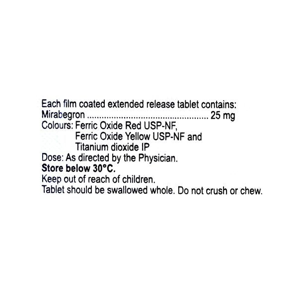 MEGATAS 25 Tablet 10's