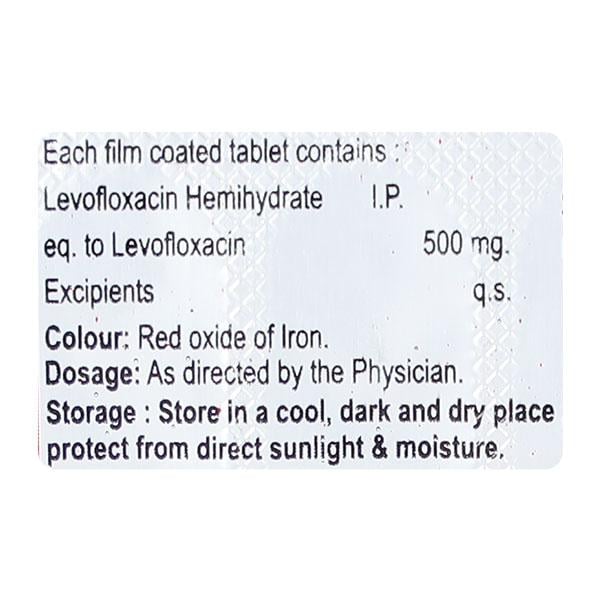 LEVFOX 500mg Tablet 10's