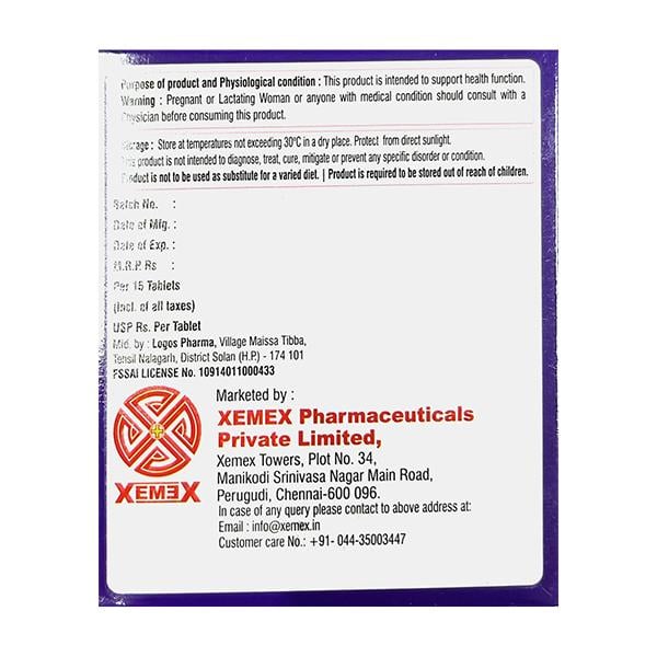 XEMEX XEMTAB Tablet 15's