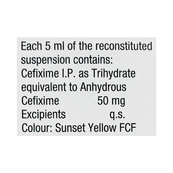 Safexim 50mg Dry Syrup 30ml