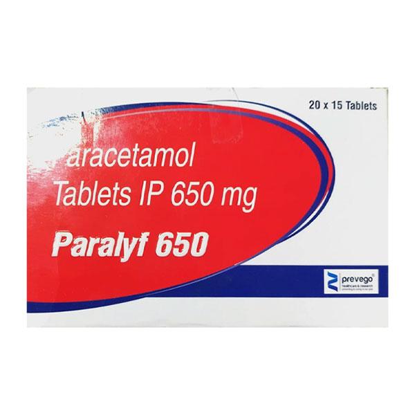 PARALYF 650 Tablet 15's