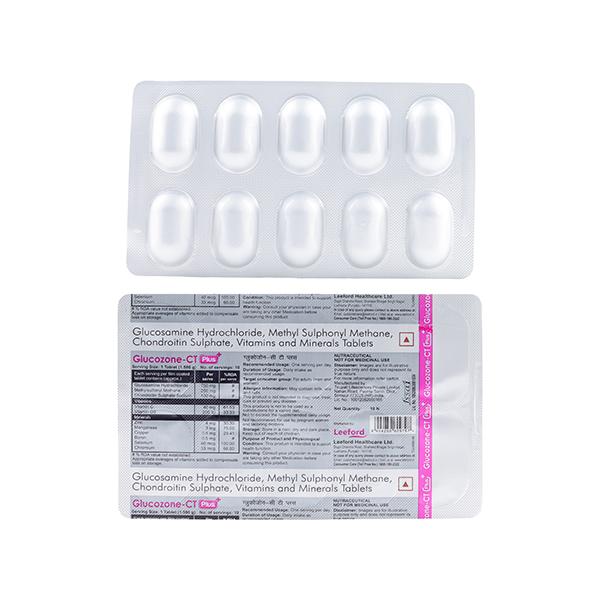 GLUCOZONE CT PLUS Tablet 10's