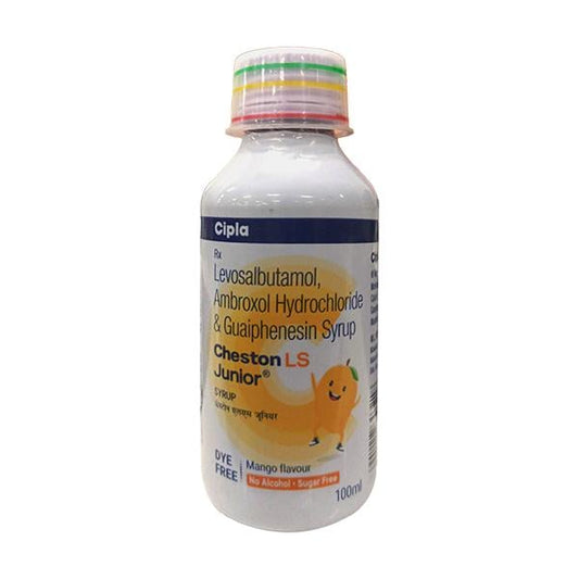 CHESTON LS JUNIOR SUGAR FREE MANGO FLAVOUR Syrup 100ml