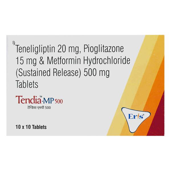 TENDIA MP 500 Tablet 10's
